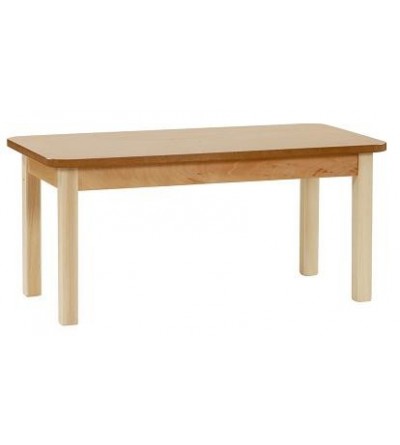 Mesa madera geriátrico 55 cm. de alto