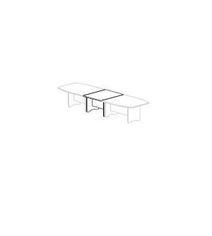 Elemento de unión para mesa de reunión modular