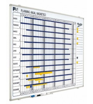 Planning anual magnético